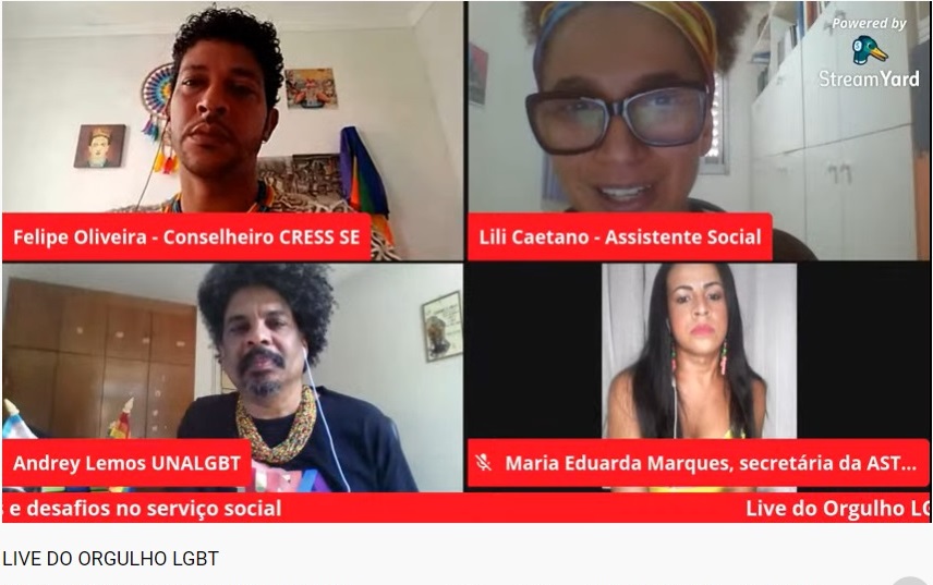 CRESS Sergipe realiza live sobre a luta LGBT e os desafios no Serviço Social
