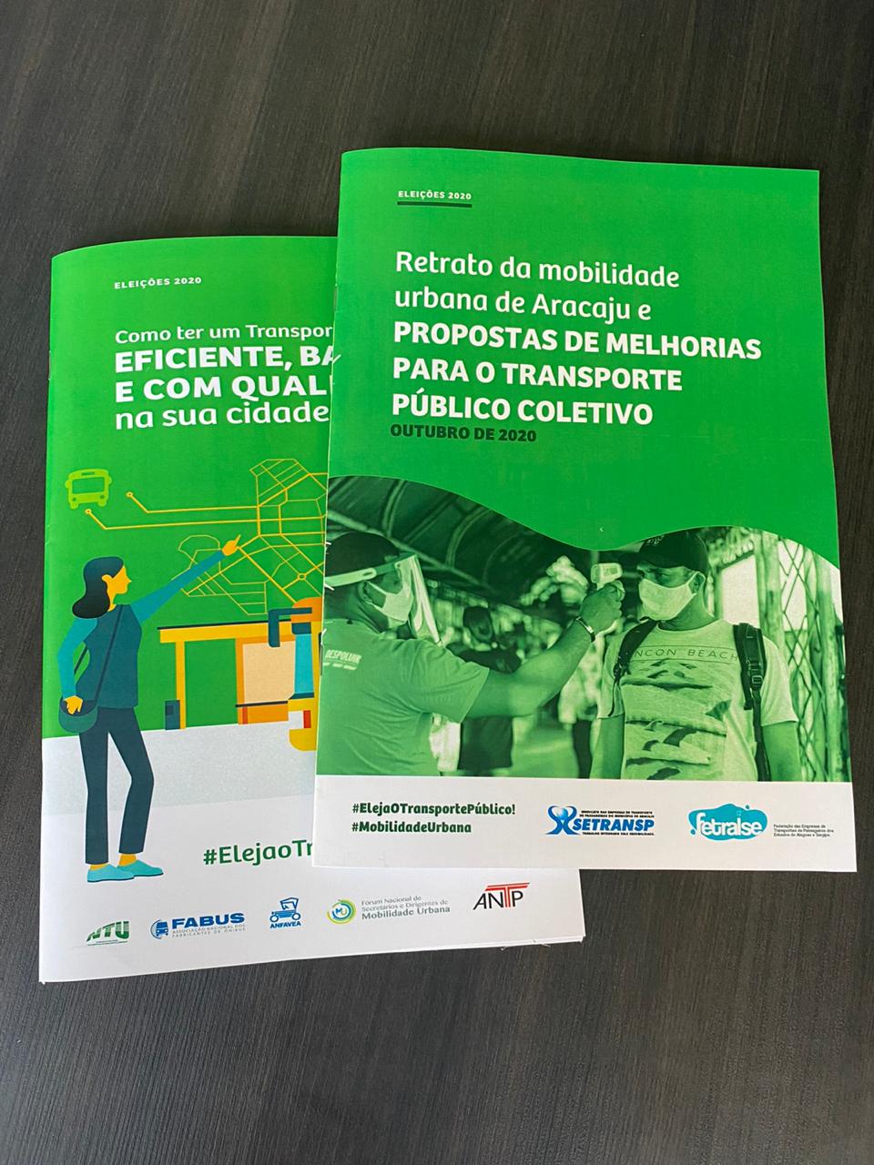 Setransp entrega aos candidatos à Prefeitura de Aracaju retrato do setor de transporte e propostas de melhorias