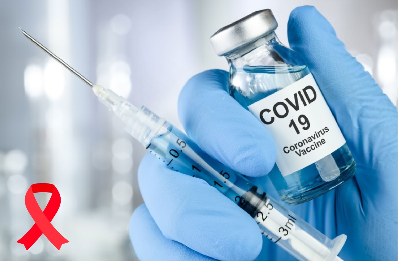 Saúde reforça que pessoas entre 18 e 59 anos que vivem com o HIV, devem se vacinar contra a Covid-19