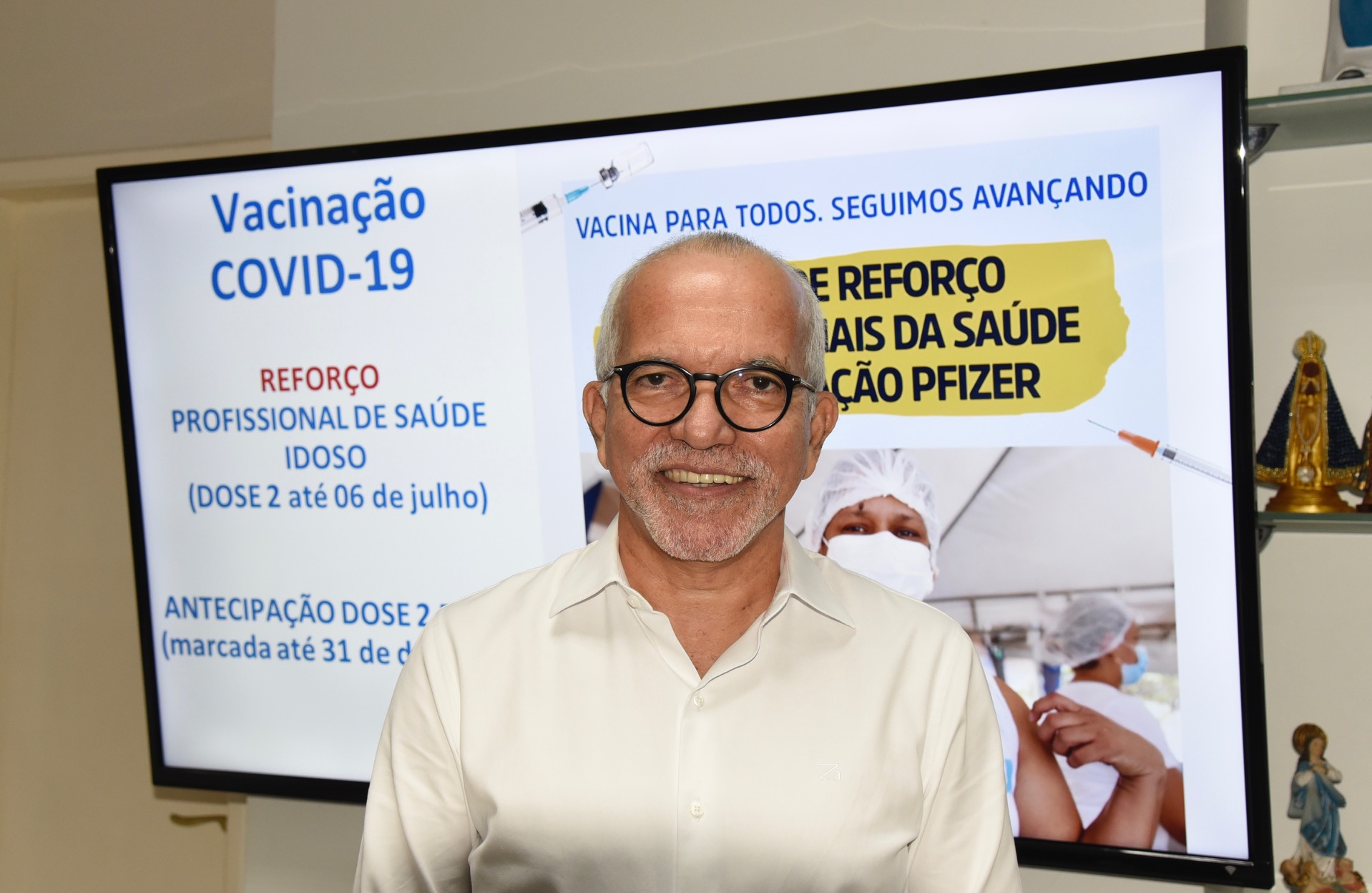 Prefeitura de Aracaju anuncia nova antecipação da Pfizer e amplia dose de reforço