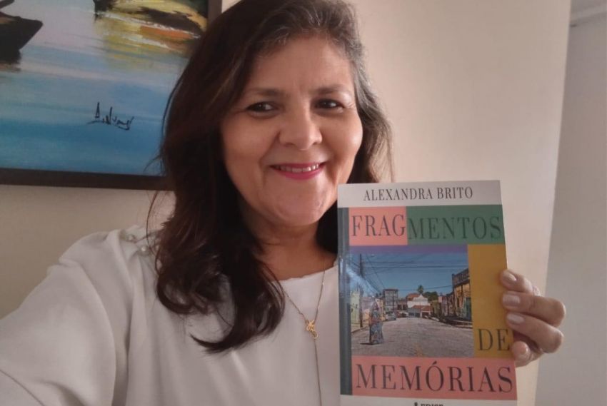 Livro: Jornalista Alexandra Brito lança “Fragmentos de Memória”