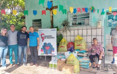 Campanha do Agasalho: Coopanest-SE doa cobertores, fraldas e materiais de higiene para Asilo em São Cristóvão