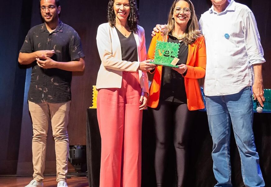 GACC/SE recebe Prêmio VOL, como referência em práticas voluntárias do Brasil