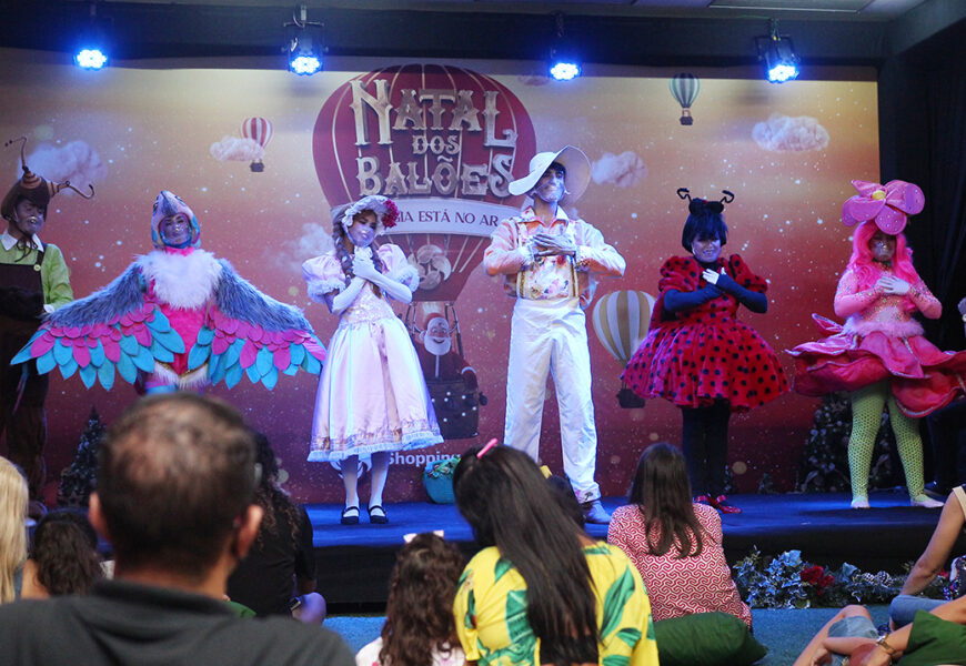 Espetáculos infantis divertem as famílias no Natal do Shopping Jardins
