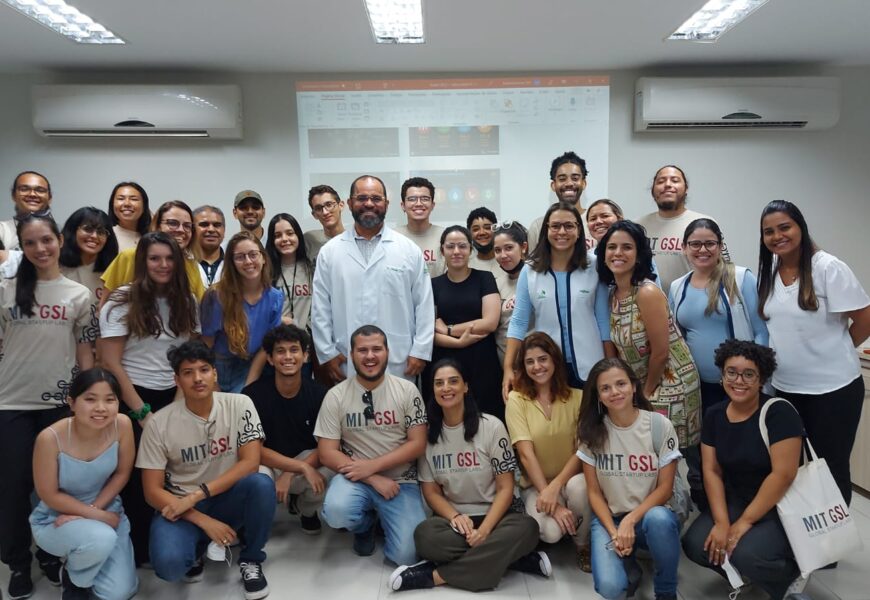 Onco Hematos recebe visita de estudantes da Unit e instrutores de evento de empreendedorismo internacional