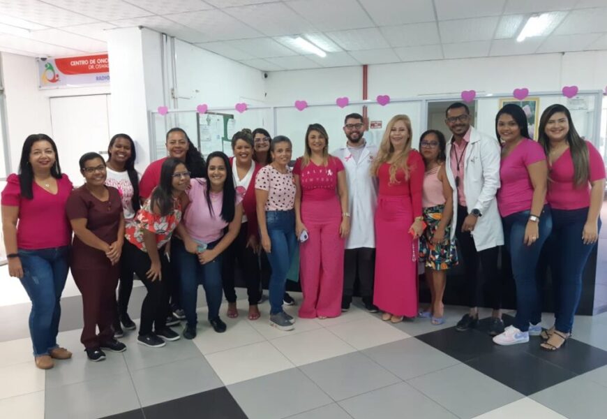 Ações da Oncologia do Huse enaltecem a Campanha Outubro Rosa em Sergipe