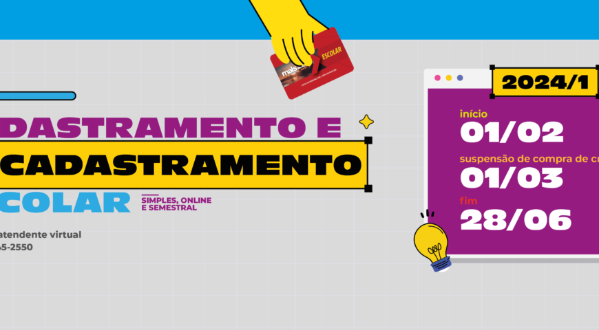 Aracajucard apresenta o calendário para o recadastramento escolar deste ano Aracajucard apresenta o calendário para o recadastramento escolar deste ano