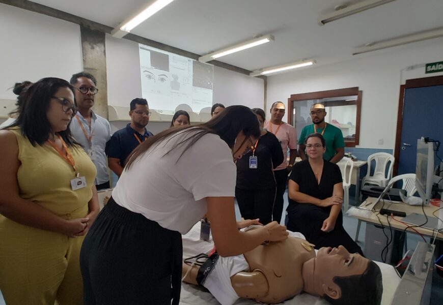 Senac é a única escola técnica de saúde dotada de boneco realístico em Sergipe Senac é a única escola técnica de saúde dotada de boneco realístico em Sergipe
