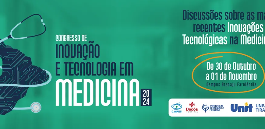 Congresso de Medicina será realizado na Unit entre os dias 30 de outubro e 01 de novembro Congresso de Medicina será realizado na Unit entre os dias 30 de outubro e 01 de novembro