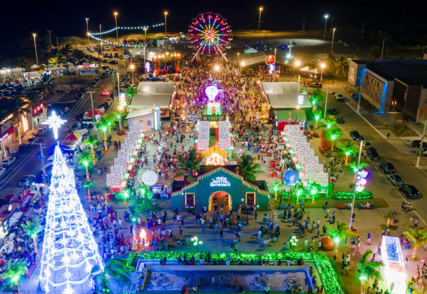 Vila do Natal Iluminado movimentará Orla da Atalaia durante a alta temporada