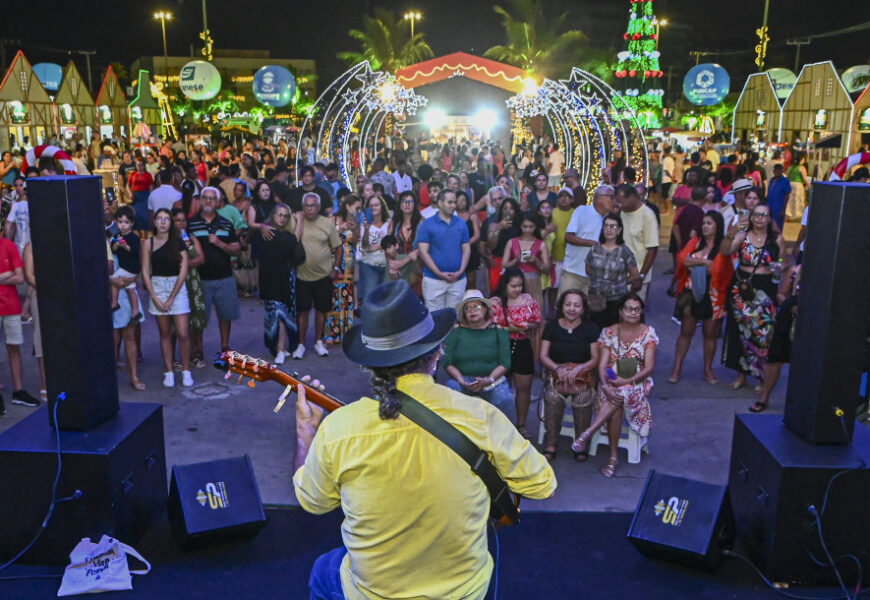 Segunda edição da Vila do Natal Iluminado encerra neste fim de semana