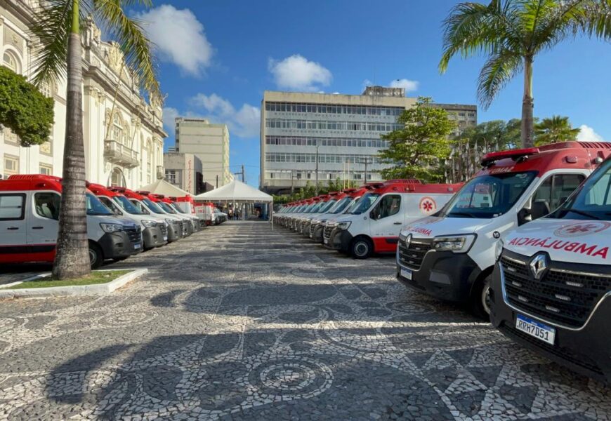 Governo do Estado renova 100% da frota do Samu 192 Sergipe