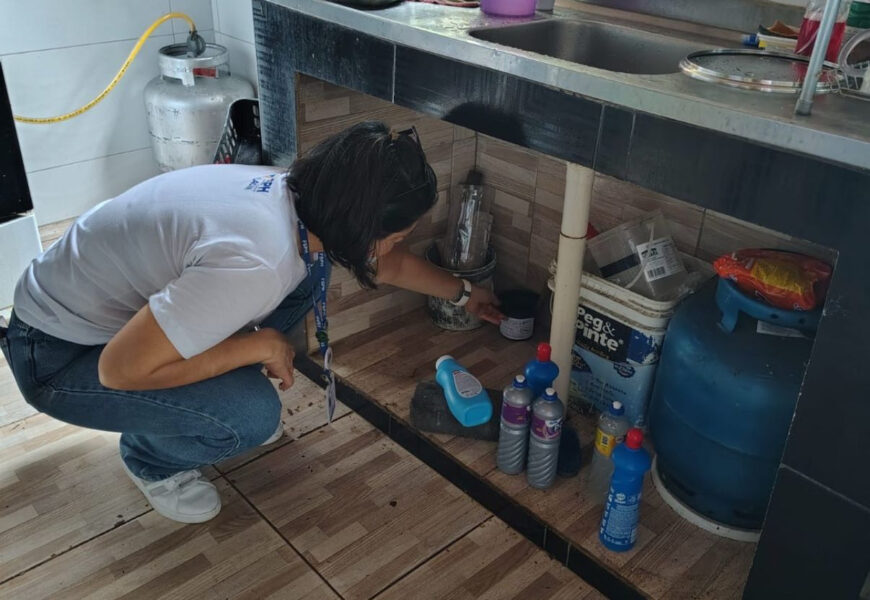 Lacen utiliza armadilhas para auxiliar no monitoramento e combate do Aedes aegypti
