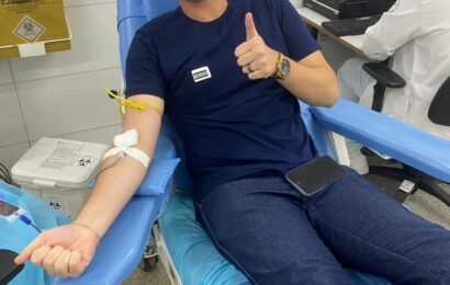 Estácio promove mais um Trote Solidário com coleta de sangue em parceria com o Hemose