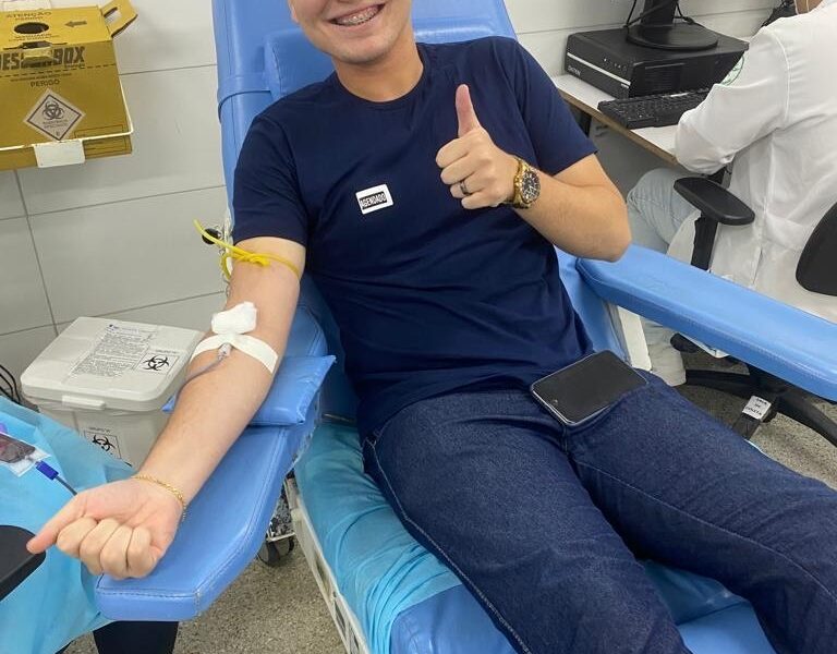 Estácio promove mais um Trote Solidário com coleta de sangue em parceria com o Hemose Estácio promove mais um Trote Solidário com coleta de sangue em parceria com o Hemose