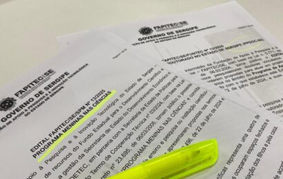 Fapitec/SE abre novos editais para apoio ao pós-doutorado e participação feminina na ciência