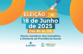 Eleição para conselheiros e diretor da Previdência de Aracaju acontece dia 18 de junho
