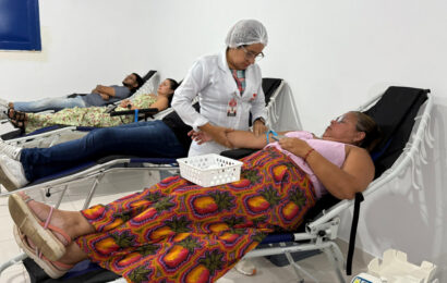 Fundação Renascer promove ato de coleta para doação de sangue