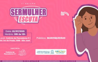 Primeira edição do projeto SerMulher Escuta promoverá espaço de diálogo com marisqueiras no dia 22