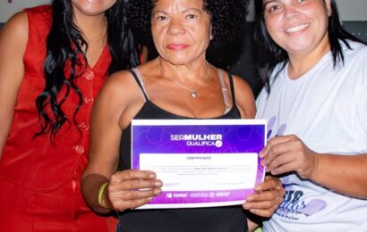 SerMulher e Fundat concluem curso de Técnicas Básicas de Crochê no bairro Capucho