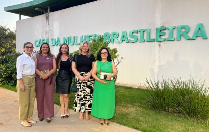 Secretária da SerMulher visita Casa da Mulher Brasileira em Campo Grande