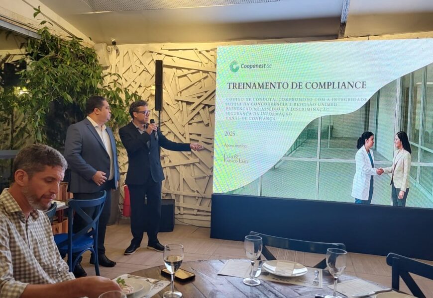 Coopanest-SE promove treinamento de Compliance para cooperados