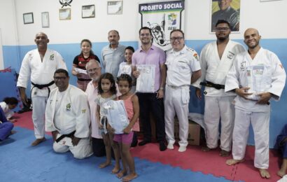 Projeto Social de Judô da PM/SE recebe 35 novos kimonos frutos da campanha “Adote um Kimono”