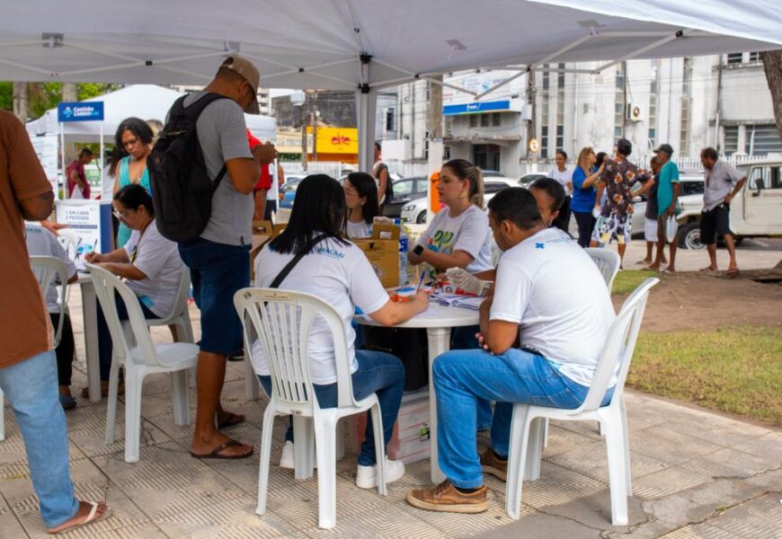 PMA garante assistência médica e cuidado em saúde no lançamento do Pop Rua Aju