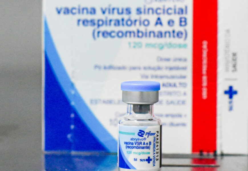 Secretaria de Saúde de Sergipe recebe vacina contra vírus sincicial respiratório