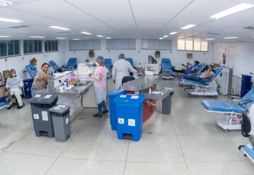 HEMOSE REGISTRA QUEDA NO NÚMERO DE DOAÇÕES DE SANGUE EM 2025 E ALERTA PARA ESTOQUES CRÍTICOS NO INÍCIO DE ANO