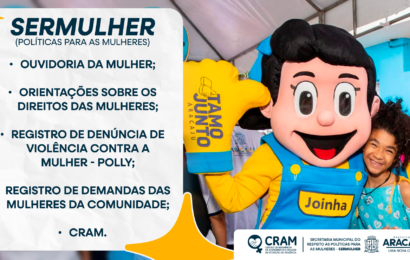 SerMulher leva serviços voltados às mulheres no Tamo Junto do bairro Santa Maria SerMulher leva serviços voltados às mulheres no Tamo Junto do bairro Santa Maria