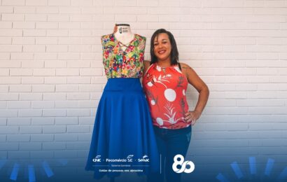 Ex-aluna do Senac Sergipe transforma vida por meio da moda e do empreendedorismo
