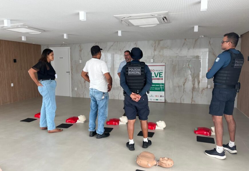 Coopanest-SE fará doação de desfibrilador ao Parque da Sementeira e Saese promove treinamento para servidores que atuam na área de lazer