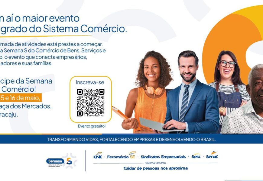 Senac Sergipe ofertará 23 atividades na Semana S do Comércio