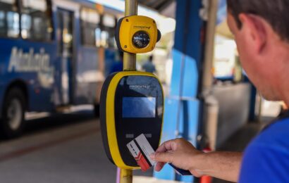 Recarga do cartão de transporte Mais Aracaju terá pausa entre sexta e domingo para manutenção no sistema de bilhetagem eletrônica