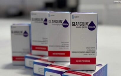 Sergipe recebe mais de 16 mil tubetes de insulina glargina para aplicação pelo SUS