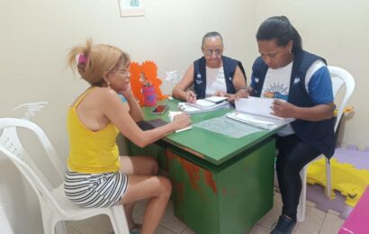 Prefeitura realiza atendimento e orientações a moradores do Recanto da Paz