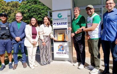 Parque da Sementeira agora contra com desfibriladores automáticos doados por entidades da anestesia
