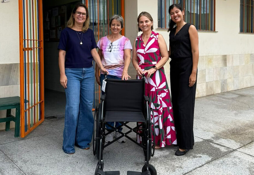 Lacres de latinhas são convertidos em duas cadeiras de rodas para instituições de Sergipe Lacres de latinhas são convertidos em duas cadeiras de rodas para instituições de Sergipe